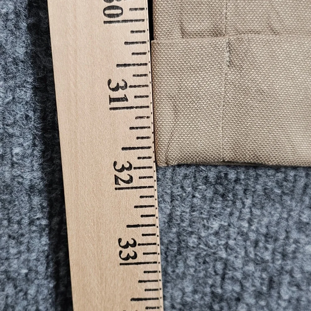 Vintage Polo Ralph Lauren Mens 36x31.5 Khaki Pleated Cuffed Chino Pants Y2K